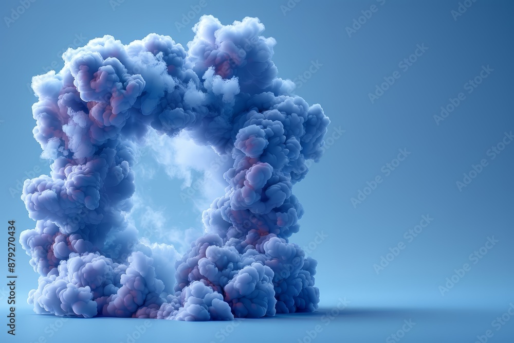 Fototapeta premium cloud computing concept