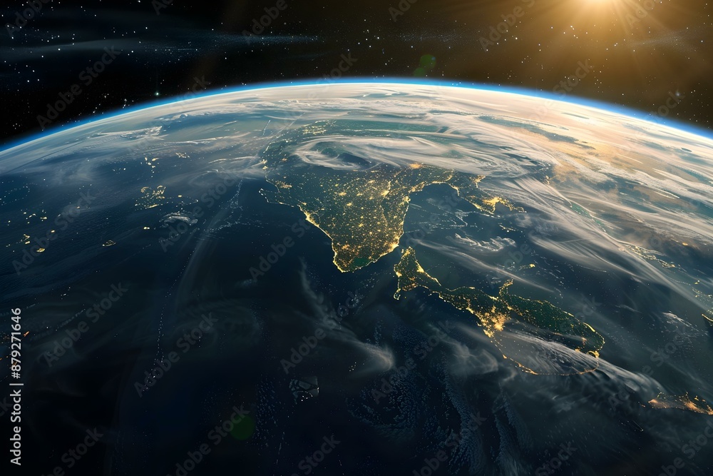 Majestic Earth from Space Majestic Earth from Space