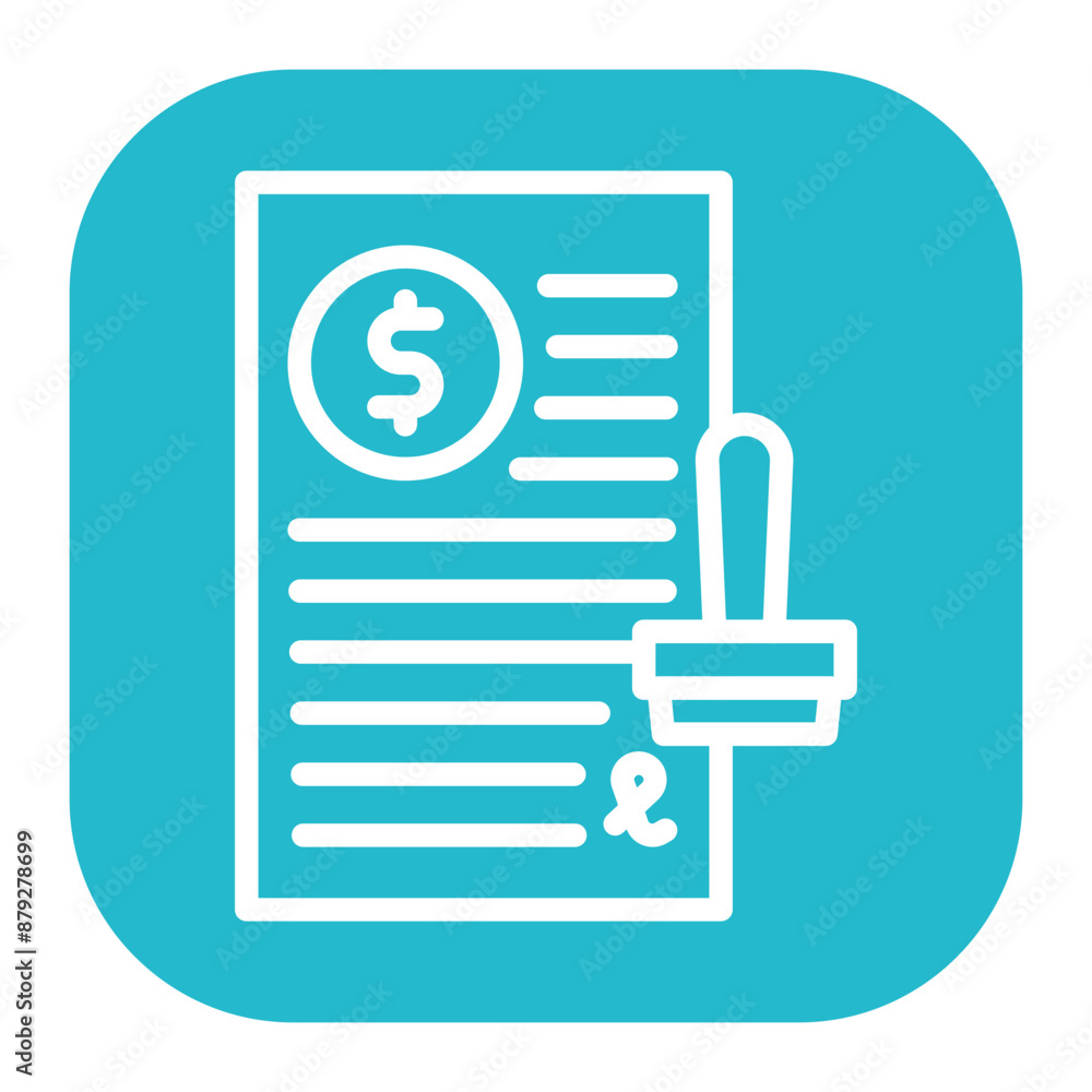 Loan Approval icon vector image. Can be used for Loan. Loan Approval icon vector image. Can be used for Loan.