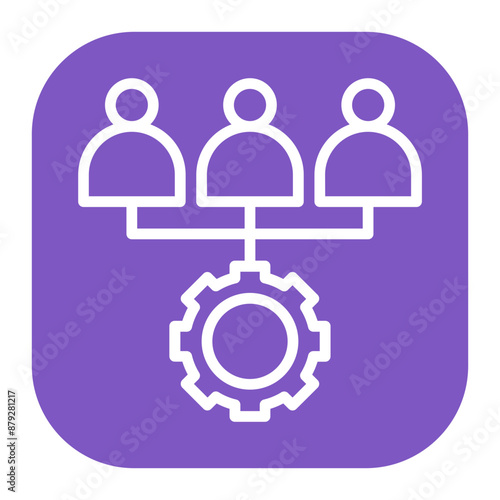 Onboarding icon vector image. Can be used for Headhunting.