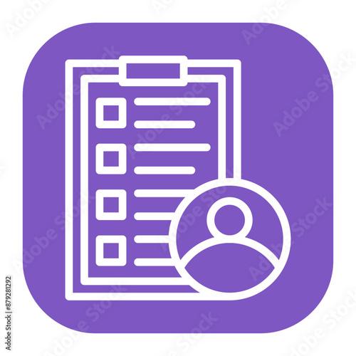 Skill Assessment icon vector image. Can be used for Headhunting.