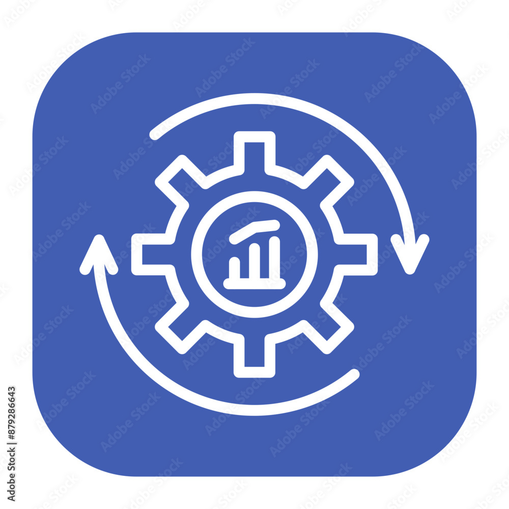 Continuous improvement icon vector image. Can be used for Thought Leadership. Continuous improvement icon vector image. Can be used for Thought Leadership.