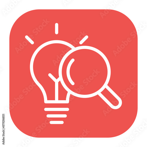 Insight icon vector image. Can be used for Thought Leadership.