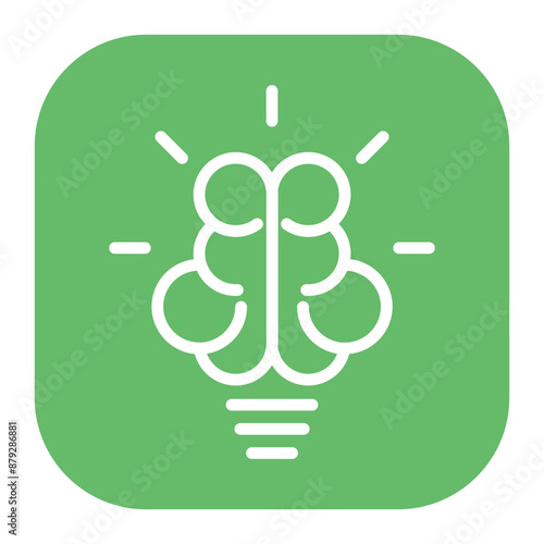 Knowledge icon vector image. Can be used for Thought Leadership.