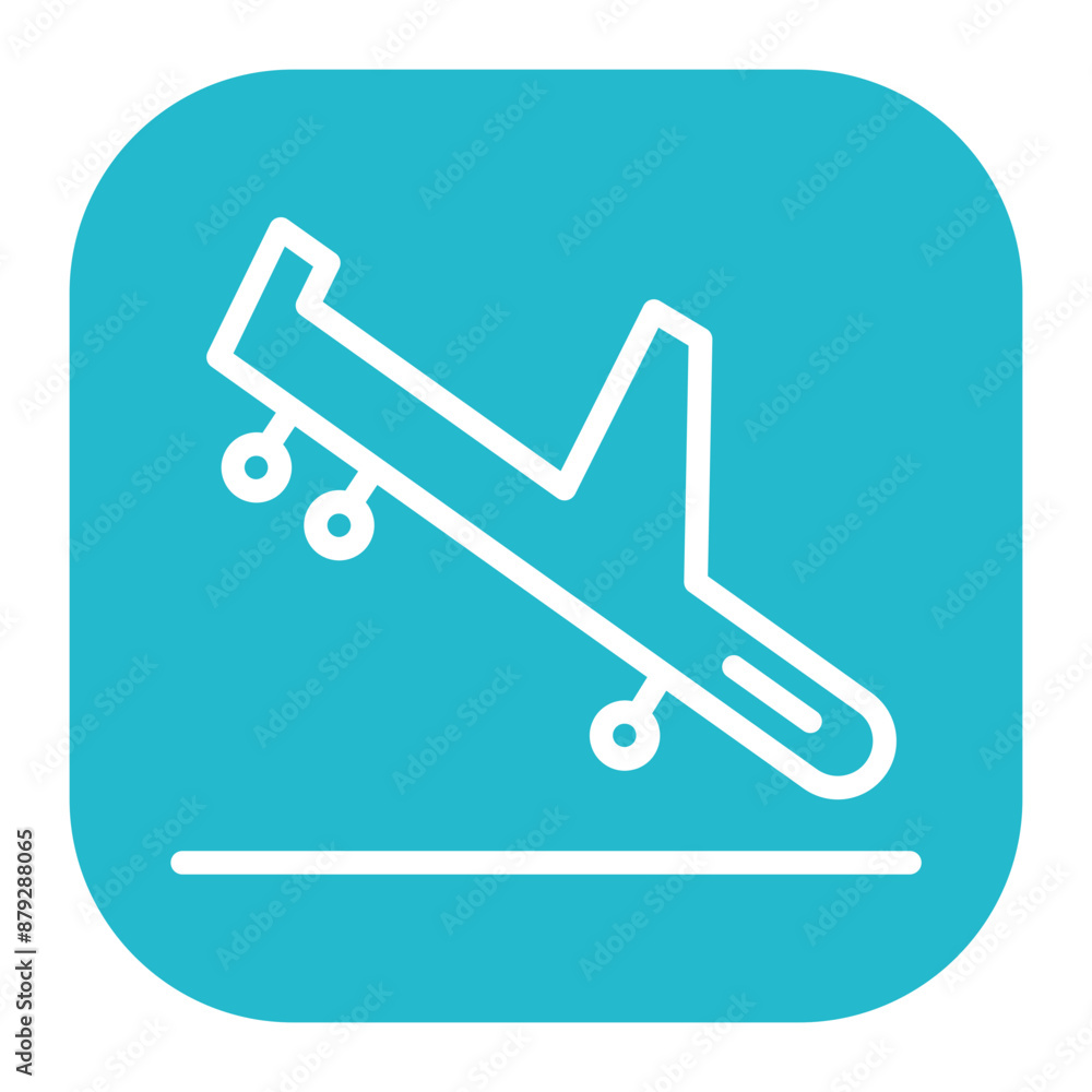 Arrival icon vector image. Can be used for Airplane. Arrival icon vector image. Can be used for Airplane.