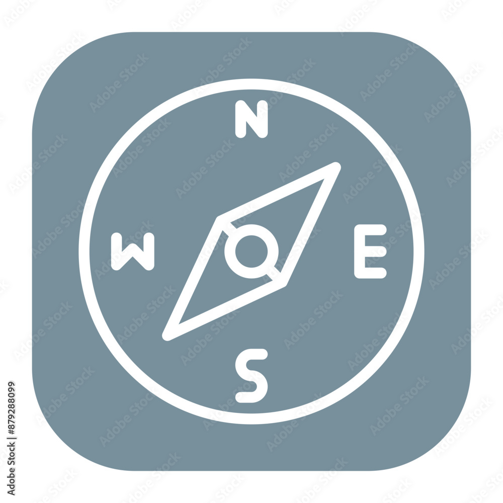 Compass icon vector image. Can be used for Airplane. Compass icon vector image. Can be used for Airplane.