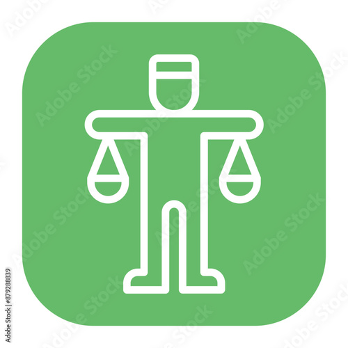 Equality icon vector image. Can be used for Social Justice.