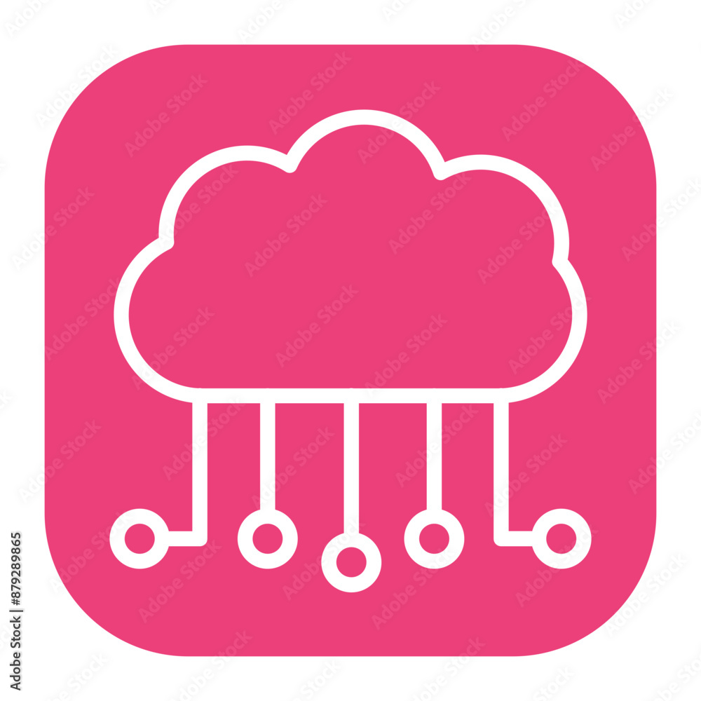 Cloud Computing icon vector image. Can be used for Digital Disruption. Cloud Computing icon vector image. Can be used for Digital Disruption.
