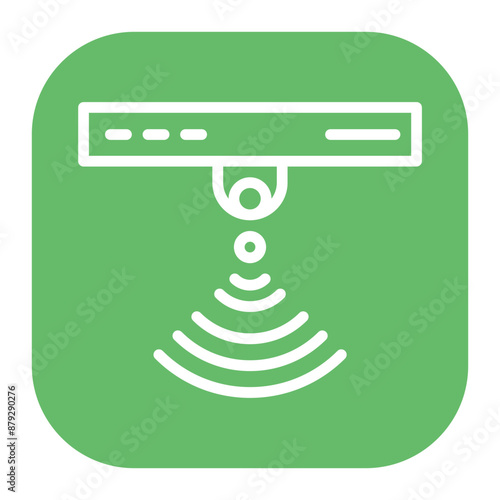 Sensor Technology icon vector image. Can be used for Digital Disruption.