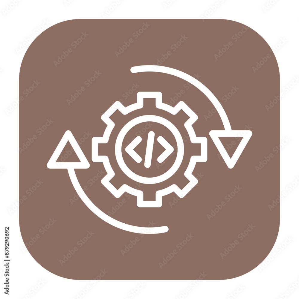 Continuous Integration icon vector image. Can be used for Software Testing. Continuous Integration icon vector image. Can be used for Software Testing.