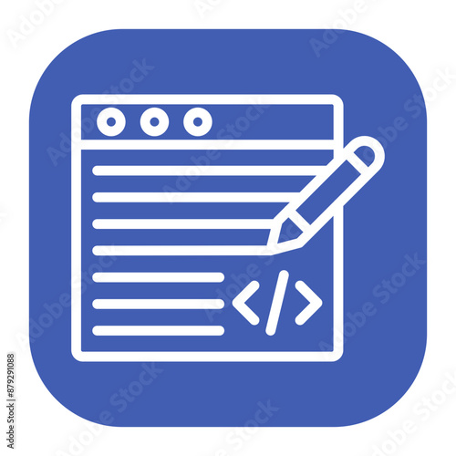 Test Case icon vector image. Can be used for Software Testing.