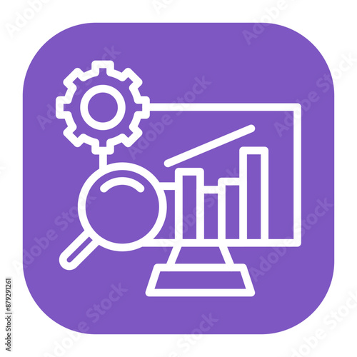 Test Harness icon vector image. Can be used for Software Testing.