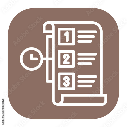 Test Priority icon vector image. Can be used for Software Testing.