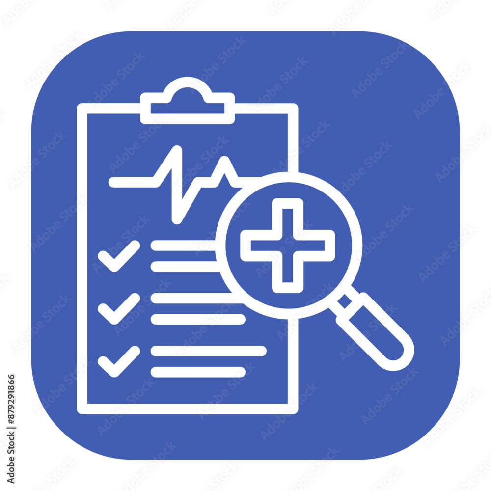 Diagnosis icon vector image. Can be used for ADHD. Diagnosis icon vector image. Can be used for ADHD.