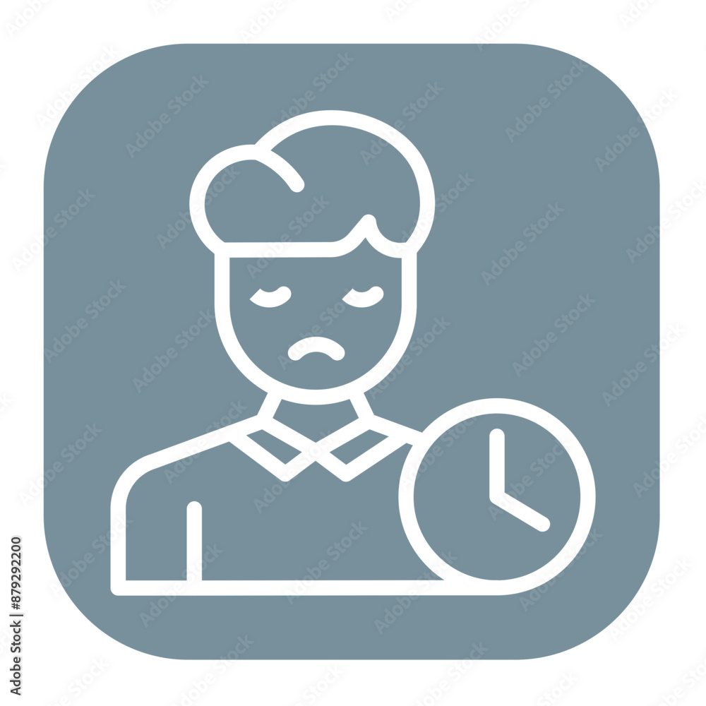 Sleep Issues icon vector image. Can be used for ADHD. Sleep Issues icon vector image. Can be used for ADHD.