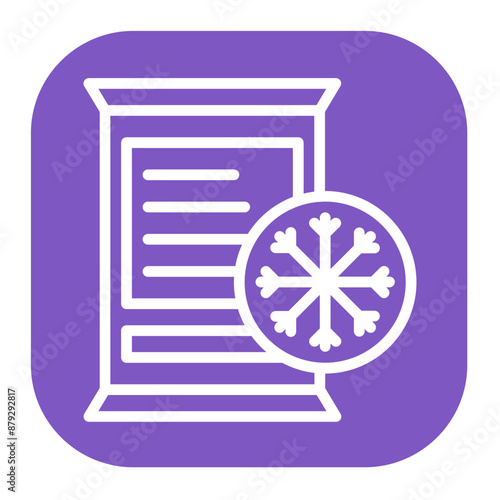 Cool Compress icon vector image. Can be used for Skin Burns.