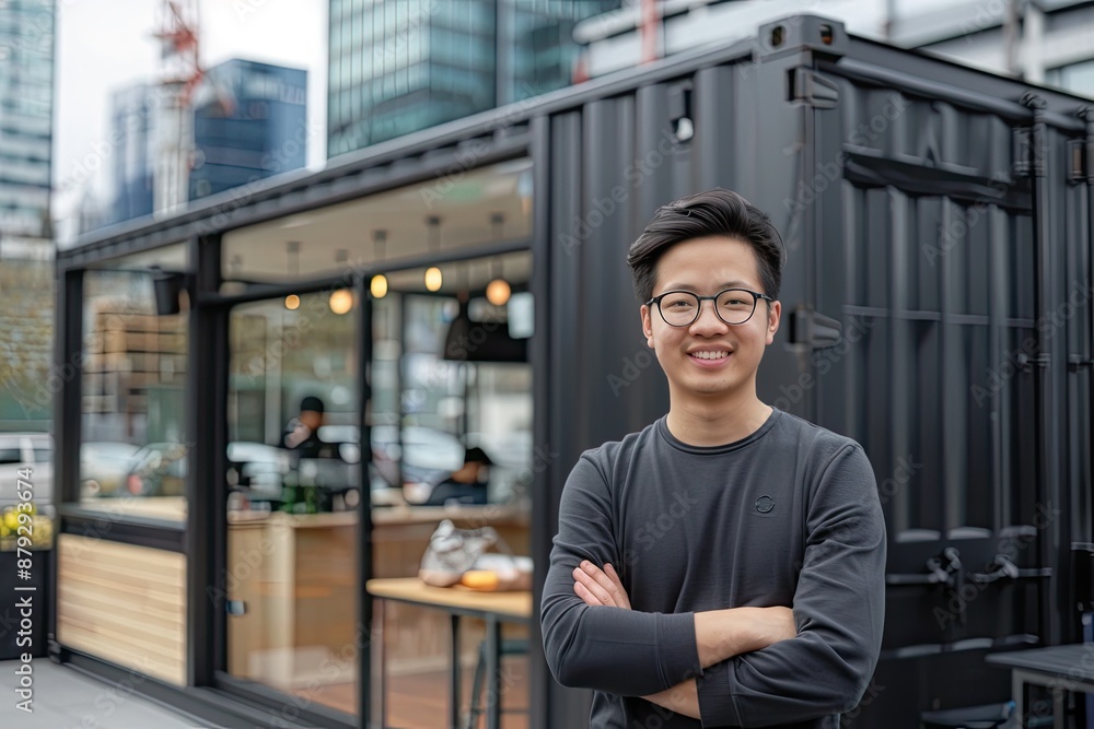 Gigapixel Cityscape: A Young Entrepreneur's Cafe Dream Gigapixel Cityscape: A Young Entrepreneur's Cafe Dream