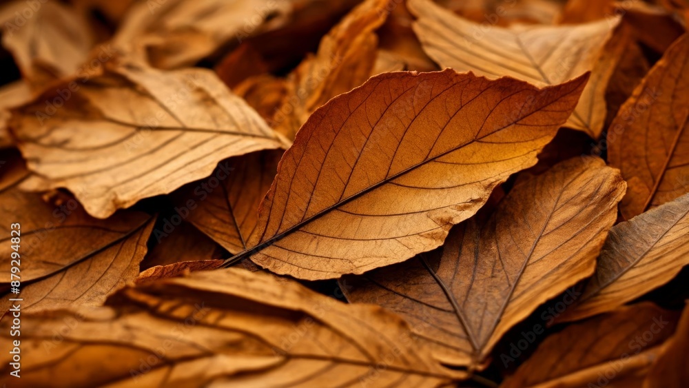 Autumns palette A symphony of fallen leaves Autumns palette A symphony of fallen leaves