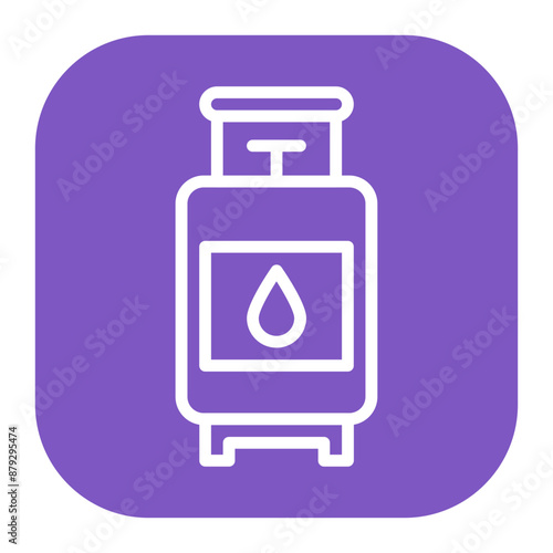 Propane icon vector image. Can be used for Raw Metrial.