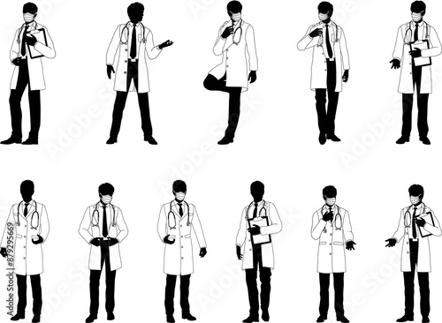 Doctor Men Medical People S...