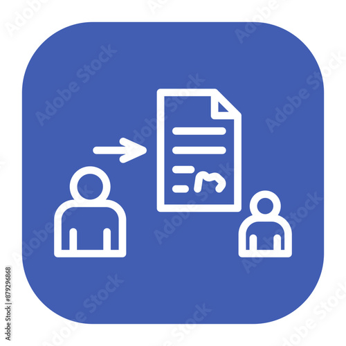 Transfer icon vector image. Can be used for Inheritance.