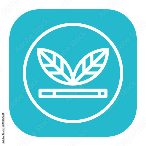 Tobacco icon vector image. Can be used for Smoking.