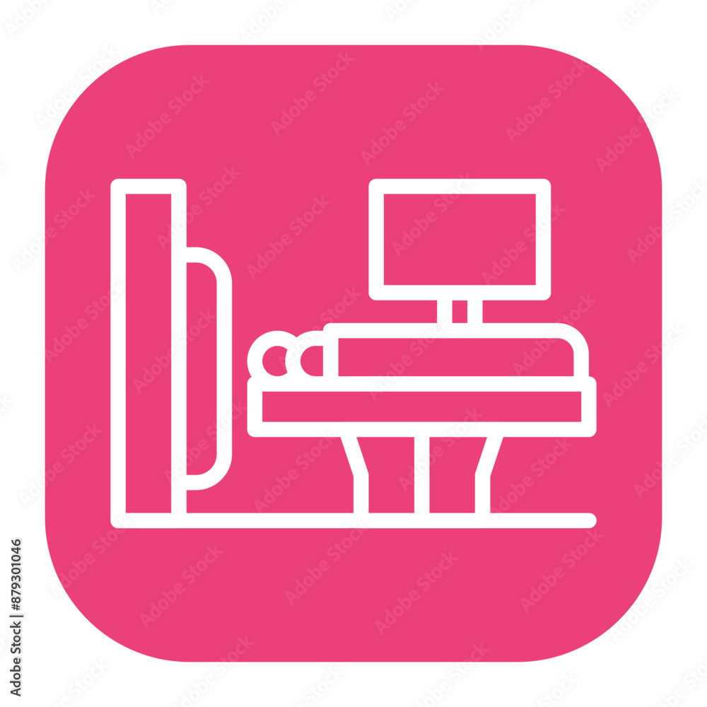 CT Scan icon vector image. Can be used for Medical Tests. CT Scan icon vector image. Can be used for Medical Tests.