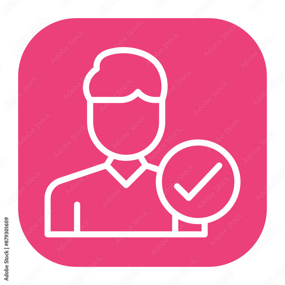 Accepting icon vector image. Can be used for Human Emotions. Accepting icon vector image. Can be used for Human Emotions.