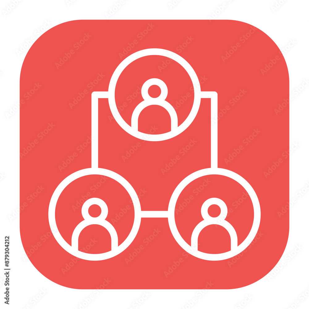 Interconnected icon vector image. Can be used for Data Science. Interconnected icon vector image. Can be used for Data Science.