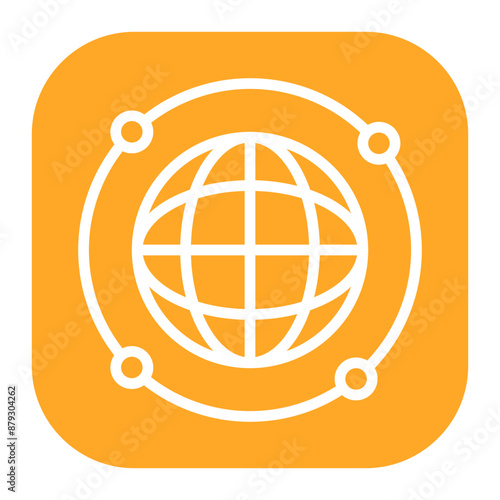 Internationalization icon vector image. Can be used for Data Science.