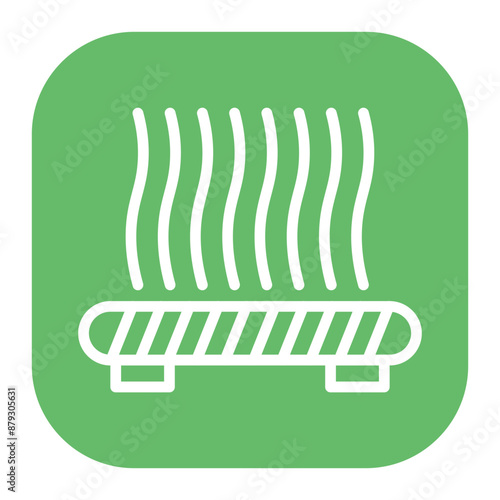 Bed Adhesion icon vector image. Can be used for 3d Printing.