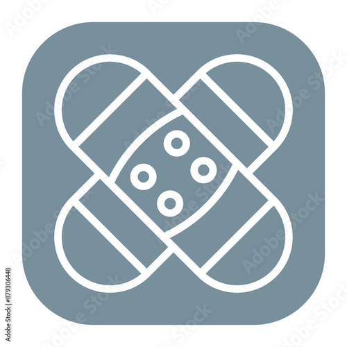 Bandages icon vector image. Can be used for Plastic and Cosmetic Surgery.