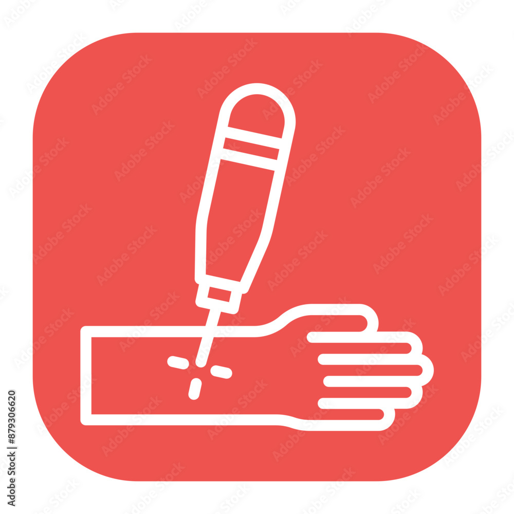 Laser Therapy icon vector image. Can be used for Plastic and Cosmetic Surgery. Laser Therapy icon vector image. Can be used for Plastic and Cosmetic Surgery.