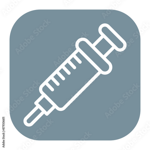 Injectables icon vector image. Can be used for Plastic and Cosmetic Surgery.