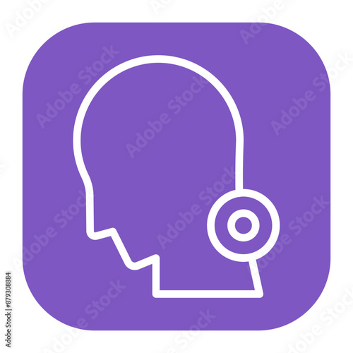 Neck Pain icon vector image. Can be used for Body Ache.