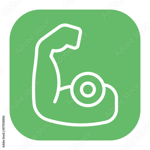 Muscle Strain icon vector image. Can be used for Body Ache.