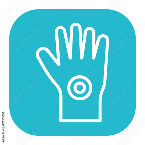 Wrist Pain icon vector image. Can be used for Body Ache.