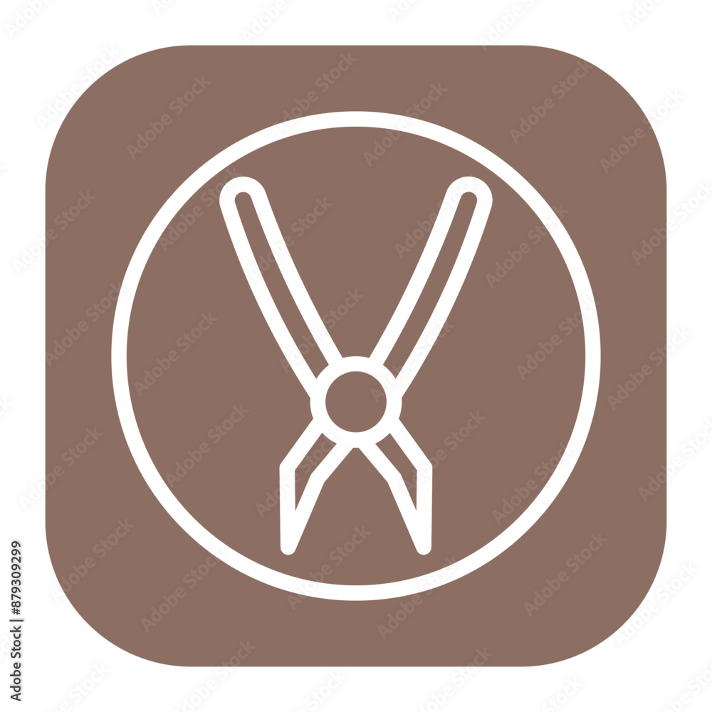 Jewelry Making Tools icon vector image. Can be used for Crafting. Jewelry Making Tools icon vector image. Can be used for Crafting.