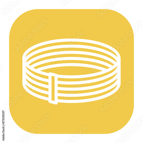 Metal Wire icon vector image. Can be used for Crafting.
