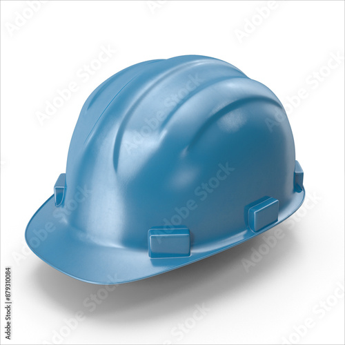 Safety Helmet 3D Illustration Image