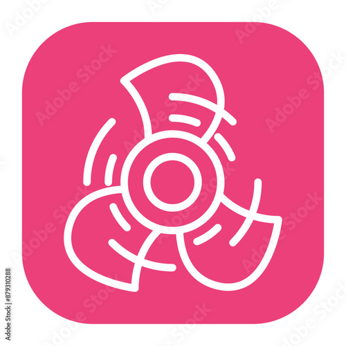 Ship Propeller icon vector image. Can be used for Cruiser.