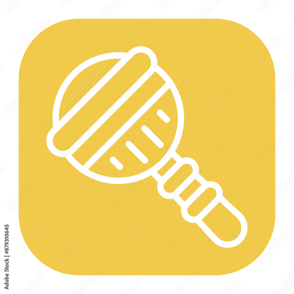 Rattle icon vector image. Can be used for Raising Children. Rattle icon vector image. Can be used for Raising Children.