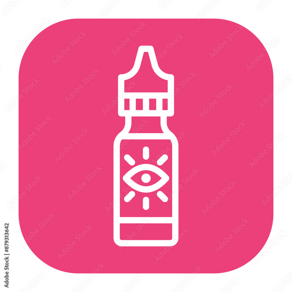 Eye Drops Bottle icon vector image. Can be used for Psychiatric Hospitals. Eye Drops Bottle icon vector image. Can be used for Psychiatric Hospitals.