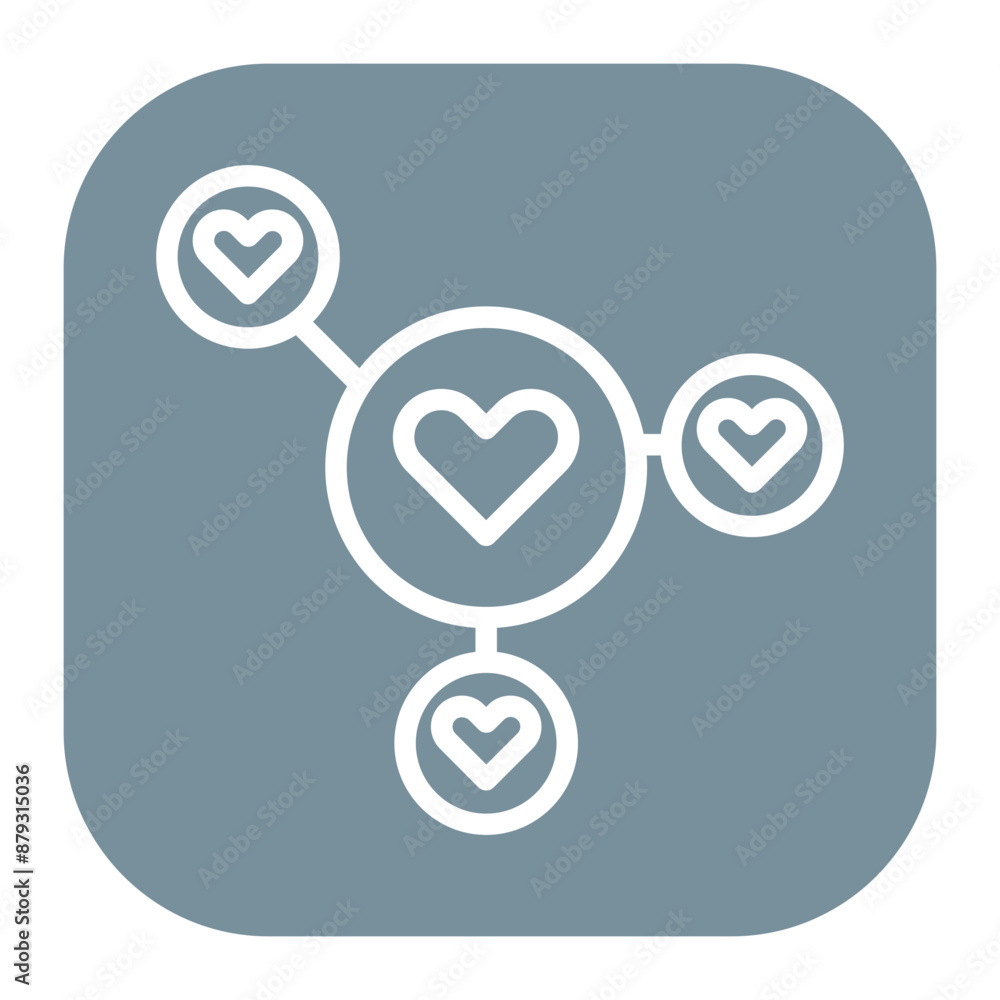Romance Hub icon vector image. Can be used for Dating App. Romance Hub icon vector image. Can be used for Dating App.