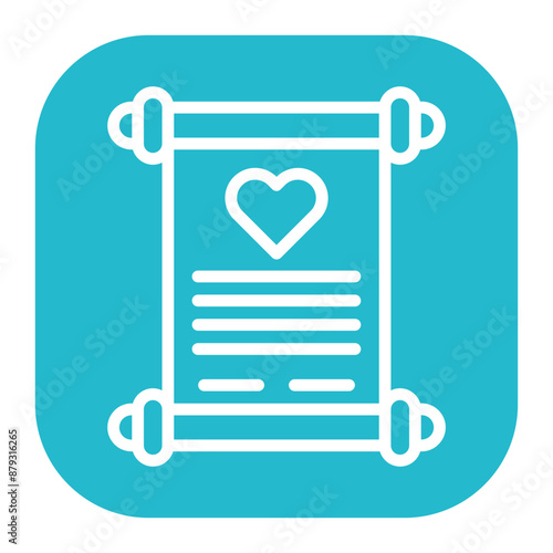Renewal of Vows icon vector image. Can be used for Anniversary.