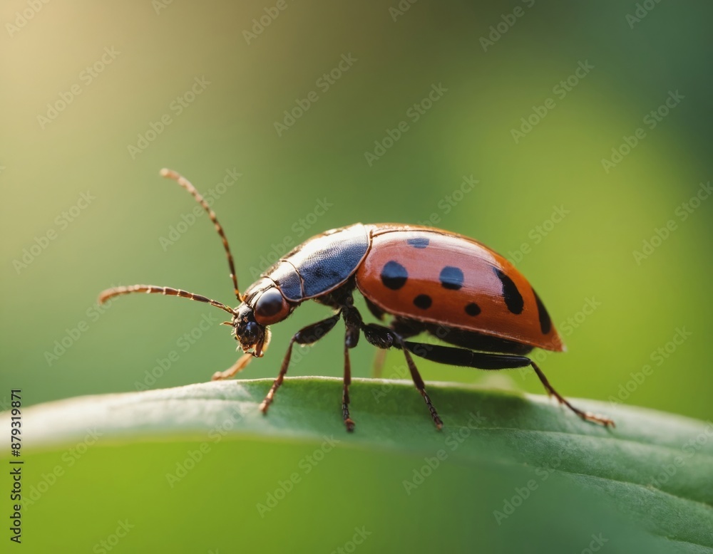 Fototapeta premium close up shot of bug, bug's life