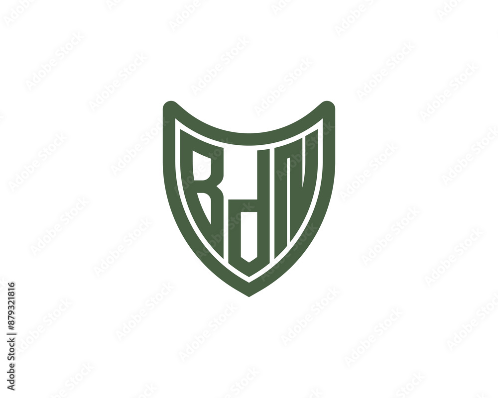BDN logo design vector template. BDN logo design. BDN logo design vector template. BDN logo design.