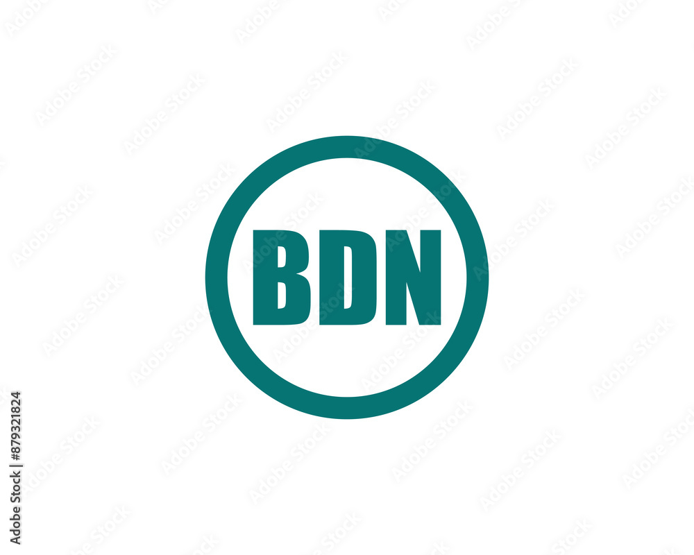BDN logo design vector template. BDN logo design. BDN logo design vector template. BDN logo design.