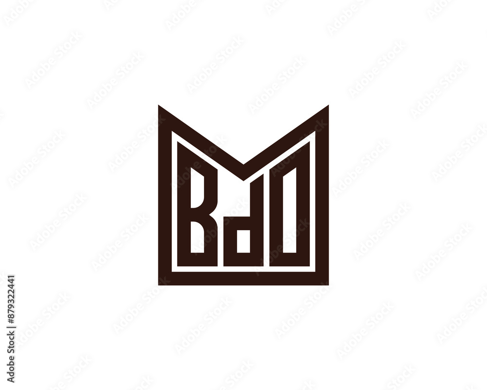 BDO logo design vector template. BDO logo design. BDO logo design vector template. BDO logo design.