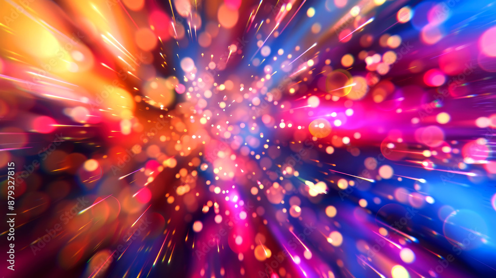 Fototapeta premium background abstract colorful using radial and blur effect